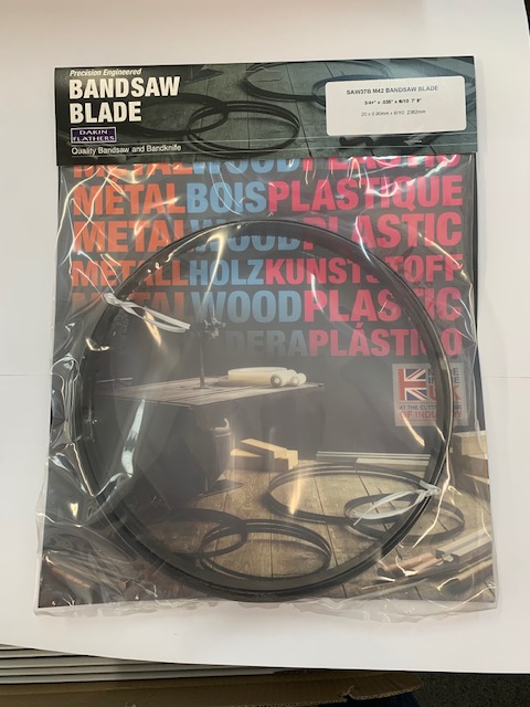 Bandsaw Blade - 2086mm x 20mm x 0.9mm - Bi-Metal 10/14 TPI - Epple BS 210G