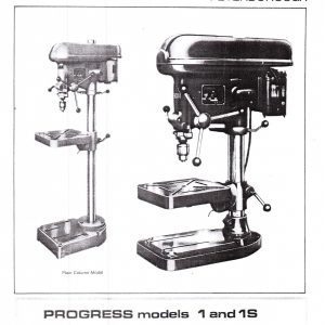 Operator Manual for Elliott Progress 1 and 1S Drills