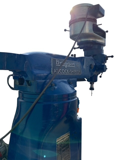 Used Bridgeport Turret Mill for Sale - BRJ - Belt Change Head - Image 3