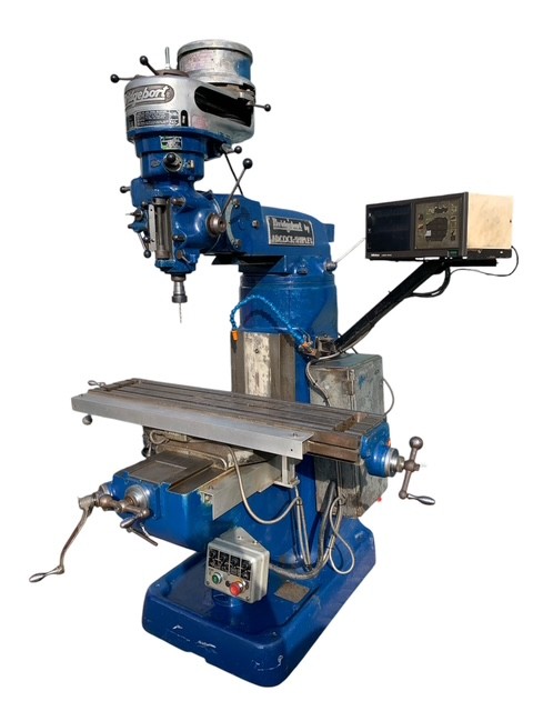 Used Bridgeport Turret Mill for Sale - BRJ - Belt Change Head - Image 2