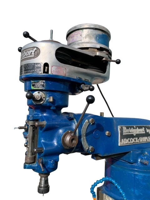 Used Bridgeport Turret Mill for Sale - BRJ - Belt Change Head - Image 9
