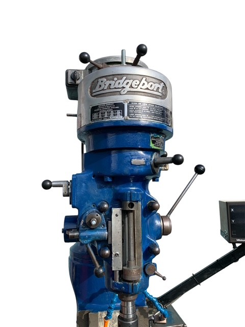 Used Bridgeport Turret Mill for Sale - BRJ - Belt Change Head - Image 8