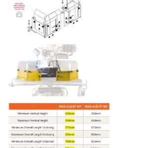 Max-Ajust-Table Guard for sale for Milling and Drilling Machines