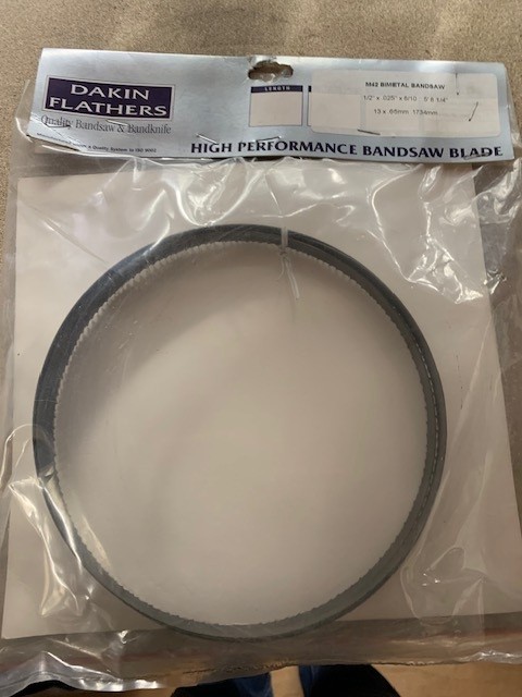 Bandsaw Blade - 1734mm x 13mm x 0.65mm - Bi-Metal 6/10 TPI