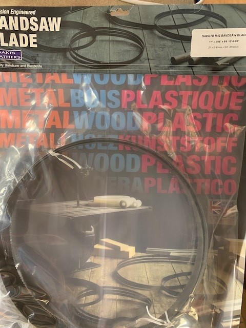 Bandsaw Blade - 3216mm x 27mm x 0.90mm - Bi-Metal 5/8 TPI