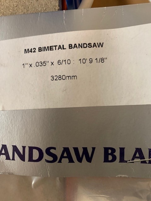 Bandsaw Blade - 3280mm x 27mm x 0.9mm - Bi-Metal 6/10 TPI - 1018V - Image 2