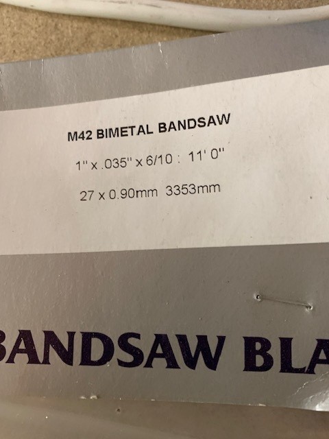 Bandsaw Blade - 3353mm x 27mm x 0.9mm - Bi-Metal 6/10 TPI - PR-10SVA - Image 2